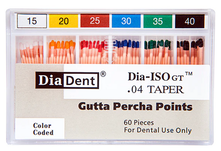Amtouch Dental Supply offers Diadent Dia-ISOGT Gutta Percha, Tapered (.04 and .06) Rotary Files