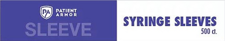 Patient Armor Syringe Sleeves