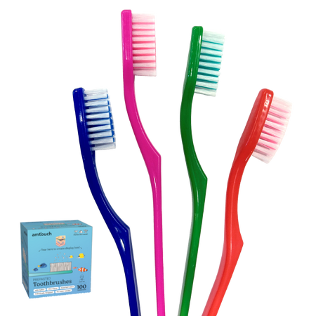 Amtouch Prepasted Disposable Toothbrushes