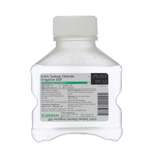 Sodium chlorure 0,9% stérile (sérum physiologique) Otec® Aguettant