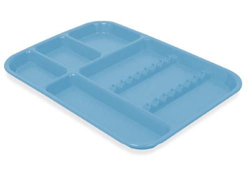 DUX Dental Flat Tray, Size F (Mini) - Seafoam, Plastic, 9-5/8' x 6-5/8' x  7/8' - Dental Wholesale Direct