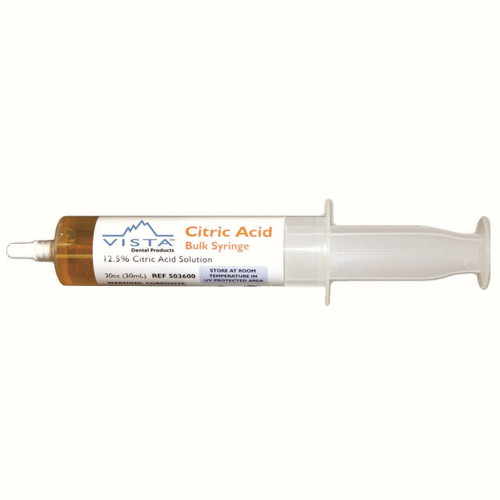 Citric Acid Syringe Bulk 30mL 12.5%