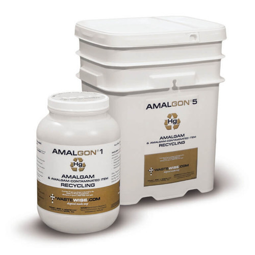 Amtouch Dental Supply offers WasteWise's Amalgon - Amalgam Recycling with no contracts and in 2 sizes to fit your needs.