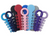 Amtouch Dental Supply offers Plak Smacker Ten-Ties in a variety of colors, 1,000 count
