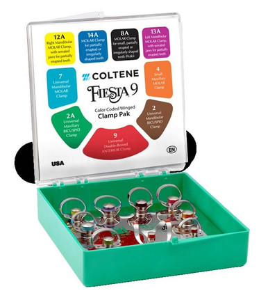Coltene Fiesta Dental Dam Clamps