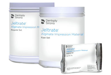 Jeltrate Alginate - Fast Set Pink, 1 Lb. Can. Alginate Impression