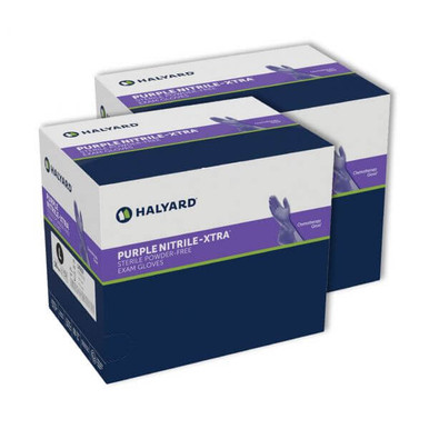 Halyard Purple Nitrile-Xtra Sサイズ 10箱 Halyard Purple Nitrile-XTRA Sterile Exam Gloves
