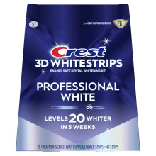Crest 3D Whitestrips, Professional White 