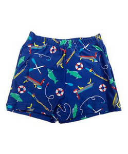 Reusable Swim-sters Trunks with Built-in Swim Diaper - Bass Boat (Infant) Reusable Swim-sters Trunks with Built-in Swim Diaper - Bass Boat (Infant)