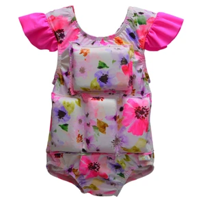 My Pool Pal Girls Flotation Swimsuit - Freshly Picked