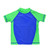 My Pool Pal Rash Guard Sun Shirt - Royal Blue & Green