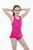 Kes-Vir Girls Incontinence One Piece Halterneck Swimsuit w/Built-in Swim Diaper - Pink