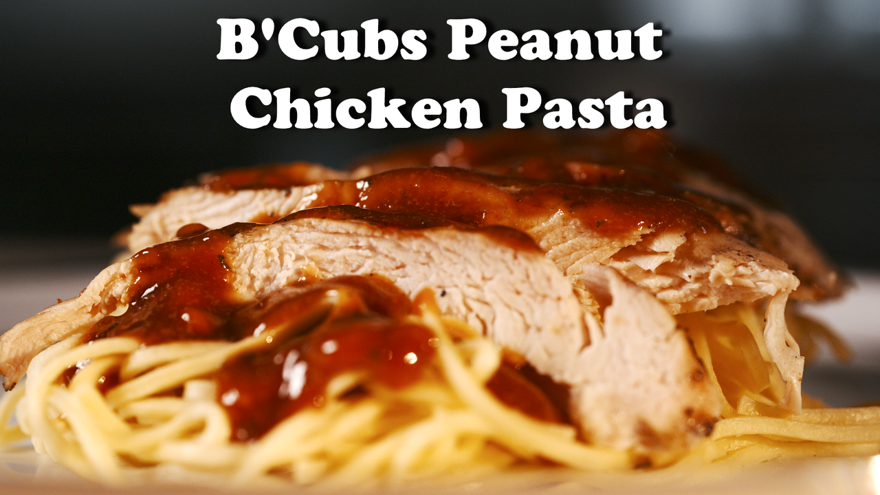 B'Cubs Peanut Chicken Pasta