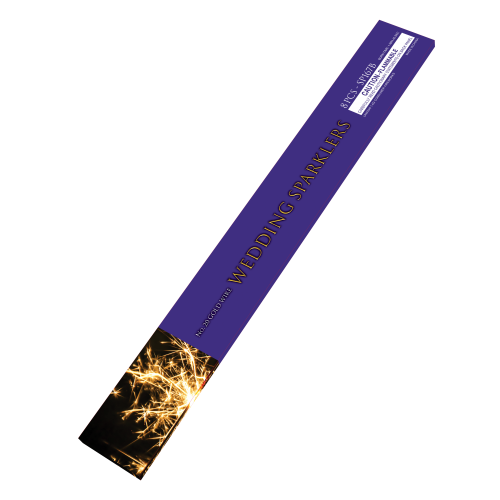 #20 Premium Gold Wedding Sparklers Wire (8/12/8)