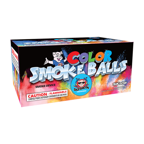 Color Smoke Balls Clay