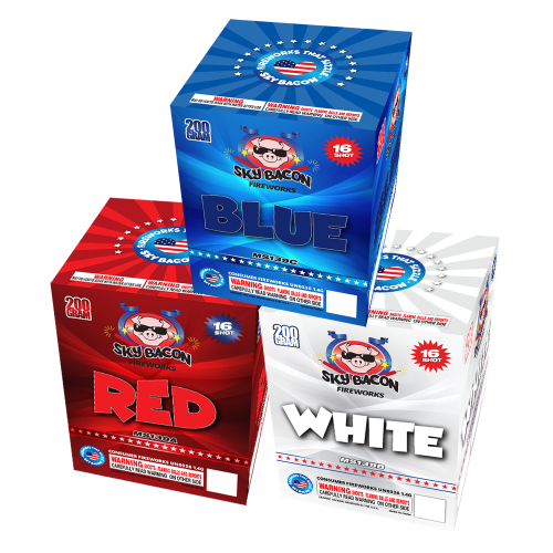 Red / White / Blue (Pack)