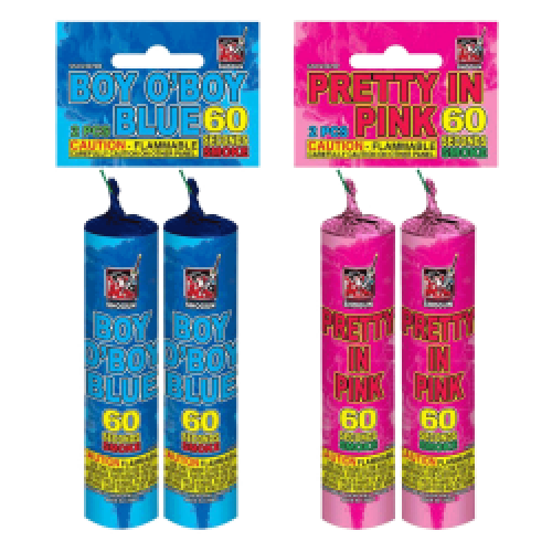 Gender Reveal Smoke Blue (Pack)