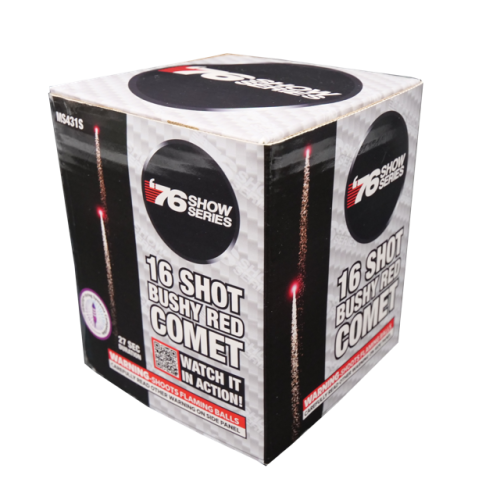 16s Bushy Red Comet (27sec) (Show)