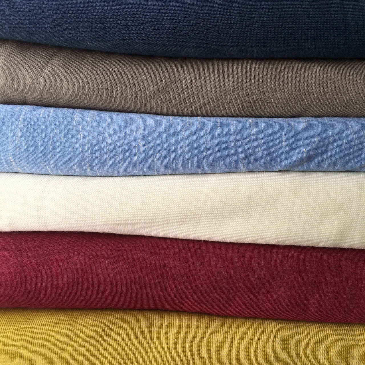 Merino wool blend stretch double knit khaki brown 260gsm, last 