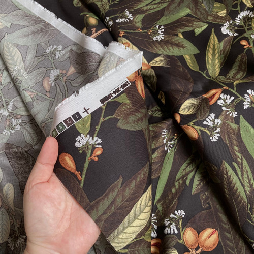 147gsm botanical lyocell rayon twill, by piece