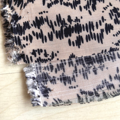 141gsm abstract neutral lyocell ramie, by metre