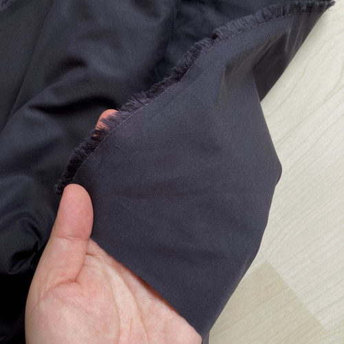 118gsm graphite cotton shirting, by metre