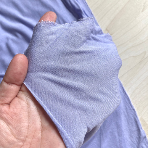 PREVIEW Rayon jersey periwinkle blue 110gsm, by metre