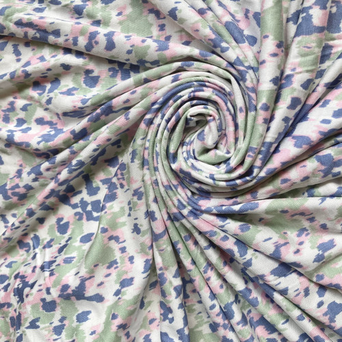 PREVIEW Modal stretch jersey soft abstract 185gsm, by metre