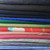 134gsm deep blue stripe linen, by metre