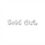 Soy modal stretch double knit black 185gsm, by metre