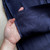 220gsm dark indigo linen lyocell stretch  “denim”, by metre