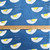 112gsm so many eggs print double gauze, by metre