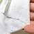 154gsm ivory white cotton dobby (seconds), by metre