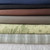 144gsm dark brown narrow-width cotton linen, by metre