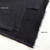 285gsm black linen blend bengaline, by metre