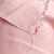 124gsm pale pink viscose crepe, by metre