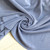 Blue chambray cupro blend interlock 173gsm, by metre Blue chambray cupro blend interlock 173gsm, by metre