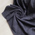 Merino wool stretch jersey heather charcoal 148gsm, by metre