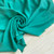 119gsm sea green rayon lyocell challis, by piece