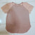 Broderie anglaise trim dusty pink 415mm, by piece