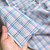138gsm narrow-width checked cotton, by metre