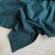 114gsm green cotton seersucker, by metre