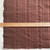 122gsm cocoa brown cotton plisse, by metre