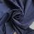118gsm dusty navy herringbone cotton blend, by metre