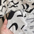 135gsm abstract ecru viscose polyamide, by metre