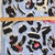 100gsm brushstrokes viscose polyamide, by metre