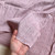 Pointelle sweater knit lilac pink 182gsm, by metre