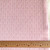 Cotton interlock floral ticking 274gsm, by metre
