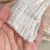 122gsm French vanilla crinkle double gauze, by metre