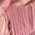 116gsm rose clay crinkle double gauze, by metre